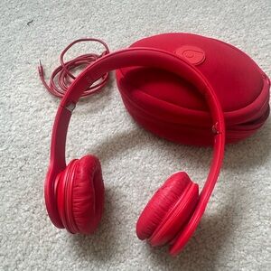 Beats by Dre Vibrant Red On-Ear Headphones